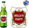 Single Personalised Beer Bottle Label (Type 1) - Any Name & Message