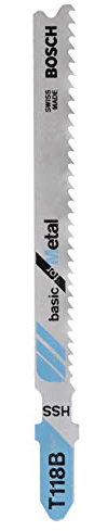 BOSCH - Lama Per Seghetto Alternativo Hss T 118 B 74mm 1,9-2,3 Progressiva