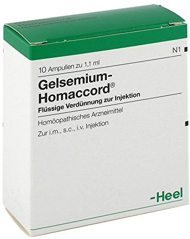 Gelsemium Homaccord Ampullen 10 stk
