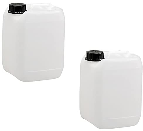IGE 2 x 10L Plastic Jerry Can