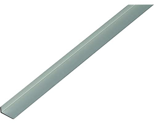Alberts 475154 Kantenschutzprofil | Aluminium, silberfarbig eloxiert | 1000 x 19,6 x 8,6 mm, Silber