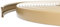 10m PVC Handlauf Treppenhandlauf Kunststoffhandlauf 40x8 mm gold