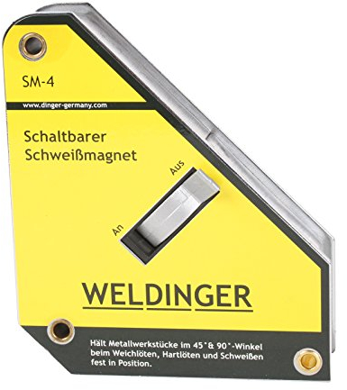 WELDINGER SM-4 schaltbarer Schweißmagnet groß (152x130x35 mm bis 65 kg)
