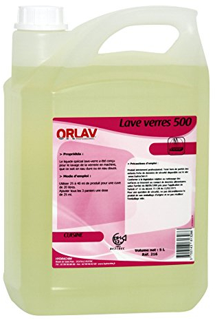 Delaisy Kargo 124296 Lave-Verre Liquide Machine, Professionnel
