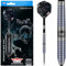 BULL'S Phantom Grip 80% Tungsten Steel Dart - 22 Gramm - Präzisionsgefertigter Dart für ernsthafte Spieler
