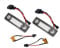 GOFORJUMP Kennzeichenbeleuchtung 18LED Auto LED Nummernschild Lampe Für S/Koda Octavia 1Z Roomster 5 J Octavia II Vor Facelifting Facelifted