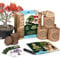 Bonsai Tree Seed Starter Kit - Mini Bonsai Plant Growing Kit, 4 Types of Seeds, Potting Soil, Jute Bags, Pruning Shears Scissor Tool, Plant Markers, Wood Gift Box, Day Gardening Gifts for Women