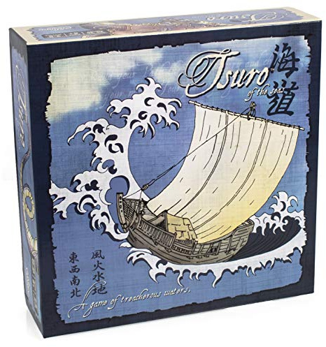 Calliope Board Game & Extension: Tsuro of the Seas - Strategy, Nautical Theme - Adult, 14+