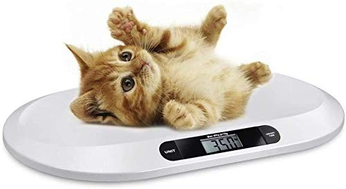 Digitale Baby-Waage, LCD-Display, elektronisch, digital, für das Badezimmer, 20 kg, Kinderwaage, Gewicht von Säuglingen und Babys