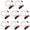GTIWUNG 8 Pezzi Optical Endstop Light Control Limit Interruttore ottico interruttore fotoelettrico RAMPS 1.4 Smart 3D Printer Parts Accessori