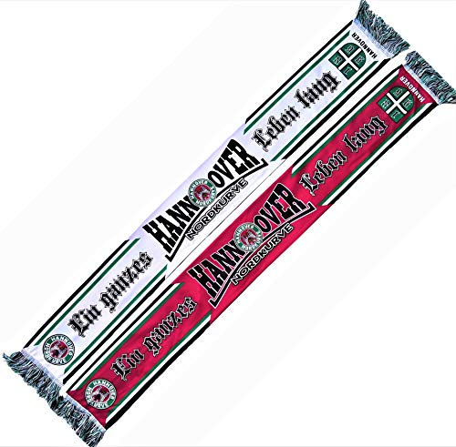 Hannover Schal, Fussballschal, Hannover EIN GANZES LEBEN LANG Schal, (Seidenschal, Sommerschal)