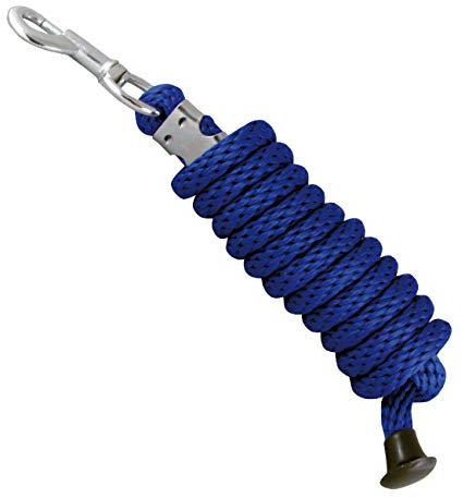 York Führstrick für Pferd Teria Anbindestrick Anbindeseil Führleine Pferdestrick (blau)