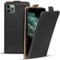 Verco Flip Case for iPhone 11 Pro 5.8 inch, Premium PU Leather Magnetic Closure Vertical Cover for Apple iPhone 11 Pro Case, Black