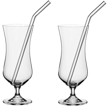 Bohemia Bar Selection Cocktail Set mit Trinkhalm Cocktailgläser