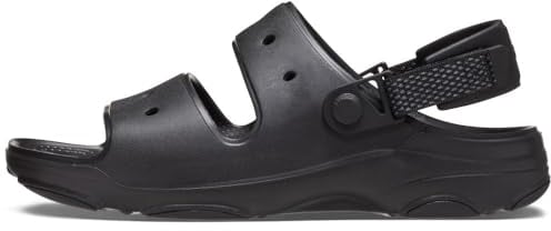 Crocs Unisex Classic All-Terrain Sandale, Black, 38-39 EU