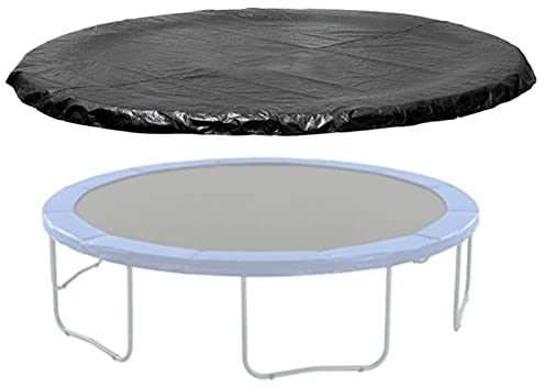 QIQIQ Trampolin Abdeckung Outdoor Winter 183 244 305 366 396 427 457 488 cm Regenabdeckung Wetterfest für Gartentrampoline