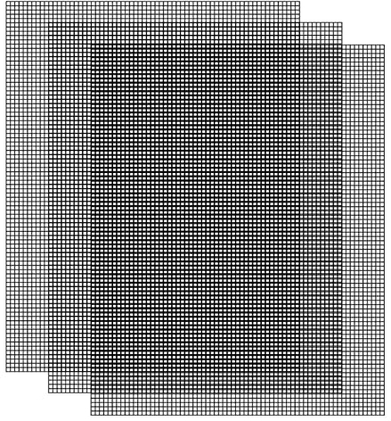 Shunfaji 3PCS Barbecue Grill Maille Tapis Antiadhésif Tapis De Cuisson Grille Feuille Doublure, Réutilisable, Nettoyage Facile, Anti adhérent, Peut être coupé, Résistant à la Chaleur(260?)