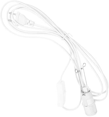 Uonlytech Praktisches Power-kabel Für Papierlampenschirme Leichte Stromversorgung Mit Schalter Für -vintage Lampen Geeignet Für Wohnräume Und Cafés