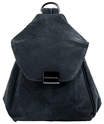 bruno banani Rucksack Echt Leder Damen | 2in1 City Backpack | Wandelbare Handtasche | Multifunktionaler Daypack | 021157