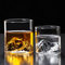 Garhelper Japanese Whiskey Glasses Set of 2, Glass Mountain Viewing Cup Mount Fuji Glass Cup,Clear Cocktail Glasses Teacups for Drinking Bourbon,Cognac,Scotch,Cocktails,Rum,Various Other Beverages