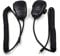 (2-Pack) Cobra Handheld Speaker Mic Microphone 1 Pin 2.5mm for Motorola Cobra Microtalk CXT135 CXT145 CXT175 CXT195 CX112 CX190 PR245 PR260 PR350 MT650 MT750 MT800 Two Way Radio with 3.5mm Audio Jack