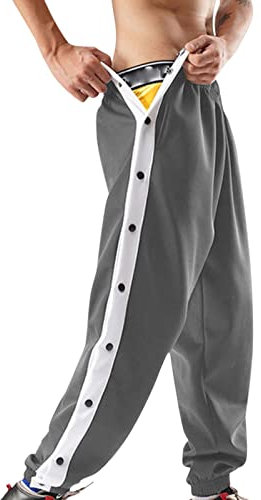Prime Deals of The Day Today Only Denim Herren Slim Fit Chino Hose mit Gürtel Lässige Sporthose für Herren mit hohen Schlitzen, Sommer-Jogginghose, lose, gebündelte Füße, Trainings-Basketballhose