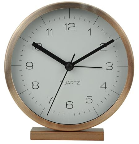 Techno Line - Reloj Despertador analógico, diseño Retro, con segundero (sin tictac)