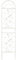 QMIYCLRJ Treillis for Plantes grimpantes en Fer forgé Antique, Support de Fleurs en Fer, écran de Grille en Fer de Style européen, for Support de Roses, décoration de Jardin extérieur(White)