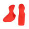 1 paire de capuchons de levier de frein ergonomiques pour vélo St-5700 105 vitesses en caoutchouc léger (rouge)
