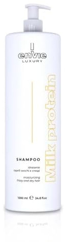 ENVIE LUXURY - Milk Protein Shampoo 1000 ml - feuchtigkeitsspendend für trockenes und krauses Haar