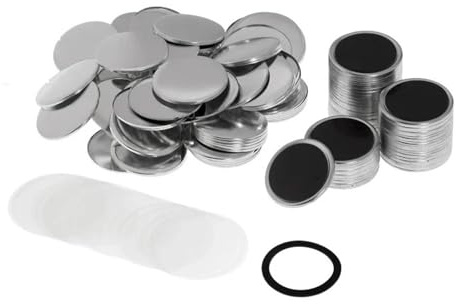 100 stücke 58mm Starke Weiche Magnetische Kühlschrank Aufkleber Abzeichen Material DIY Blank Pin Button Abzeichen für Bürospind(58mm Soft Magnet Button)