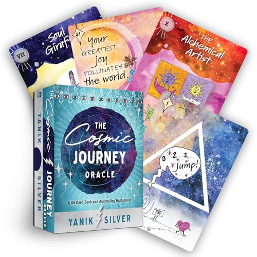 Oracle Card Deck | The Cosmic Journey by Yanik Silver | 1 Box, 55pcs.