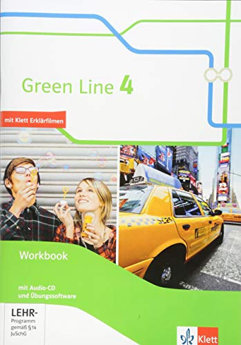 Green Line 4: Workbook mit Audios und Übungssoftware Klasse 8 (Green Line. Bundesausgabe ab 2014)