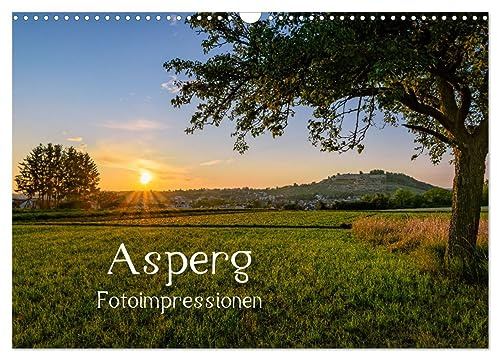 Asperg - Fotoimpressionen (Wandkalender 2026 DIN A3 quer), CALVENDO Monatskalender: Ein fotografischer Spaziergang durch Asperg (CALVENDO Orte)
