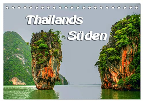 Thailands Süden (Tischkalender 2026 DIN A5 quer), CALVENDO Monatskalender: Die wunderschöne Natur an der Küste der Andamanensee (CALVENDO Natur)
