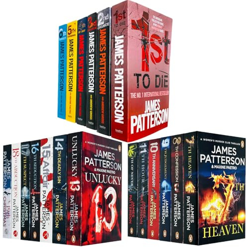 Women’s Murder Club Series Books 1 - 19 Collection Set by James Patterson