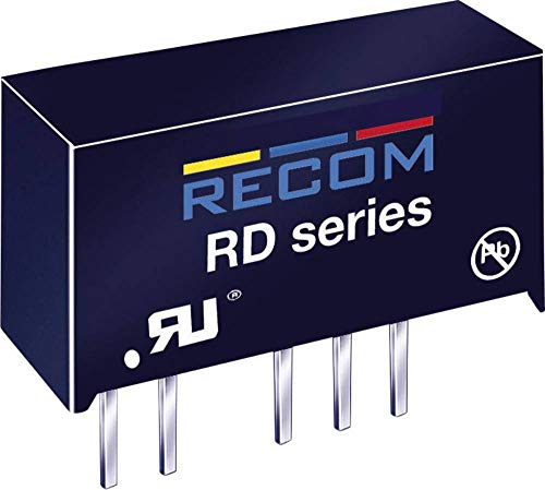 RECOM RD-1212D DC/DC-Wandler, Print 12 V/DC 12 V/DC, -12 V/DC 84mA 2W Anzahl Ausgänge: 2 x Inhalt 1