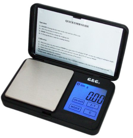 1000g/0,1g TS-Schwarz Taschenwaage Feinwaage Digitalwaage Goldwaage Münzwaage G&G