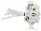 Sweet Led - GU10 Fassung für Halogen und LED leuchtmittel, Lampenfassung 20 Stück - Lampenfassung mit Kabel, GU 10 Fassungen aus Keramik, LED Fassung 230V
