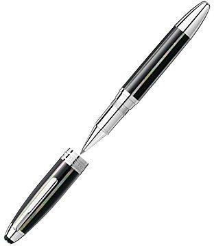 Montblanc Meisterstück Moon Pearl LeGrand Rollerball pen, Platinum trim
