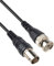 SIENOC Cavo coassiale con connettori maschio a femmina M/F,RG59 BNC,1m/3ft 75Ohm BNC RG59 cavo coassiale