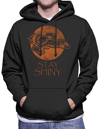Cloud City 7 Firefly Stay Shiny Serenity Men's Hooded Sweatshirt
