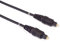PremiumCord Cable de Audio Óptico Toslink 10m, Toslink Macho A Macho, Cable Digital para Sistema Estéreo HiFi Sounbar TV, HQ Audio, Chapado En Oro, Color Negro