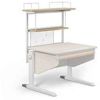 moll Winner Flex Deck Compact Erweiterung für Kinderschreibtisch | mehr Arbeitsfläche & Organisation | Multifunktionswand für Winner Compact | ideal für Schulkinder | Made in Germany