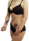 1 x Revolver Tattoo mit Rosen in schwarz - Zweifache Ausführung - Temporary Body Tattoo - TBS8319 (1)