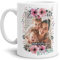 Keramik Tasse - Beste Mama - mit Foto selbst gestalten - Geschenk für die beste Mama, Muttertag, Weihnachten I Personalisiert, Weiß, 300 ml