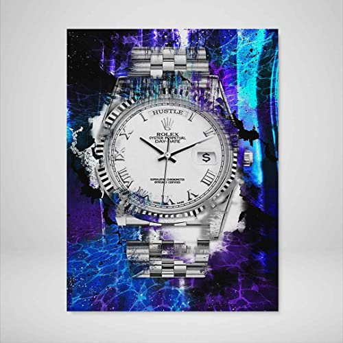 DEVICI Wandbilder – Rolex Day-Date – Wandbilder Wohnzimmer, Büro, Bilder Leinwand, Poster & Kunstdrucke, Wanddekoration Wohnzimmer