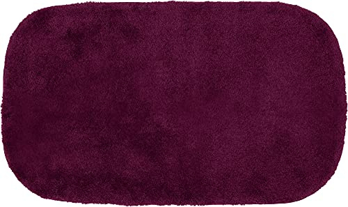Erwin Müller Badematte, Badteppich Kefalonia rutschhemmend Beere Größe 80x150 cm - für Fußbodenheizung geeignet, dichter, Flauschiger Floor (weitere Farben, Größen)