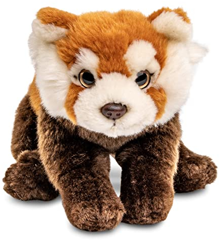 Uni-Toys - Roter Panda, sitzend - 21 cm (Länge) - Plüsch-Bär, Katzenbär - Plüschtier, Kuscheltier