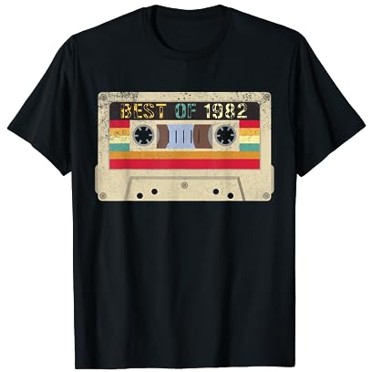1982 Geburtstag Deko Männer Herren Lustig 40er 40 Geburtstag T-Shirt
